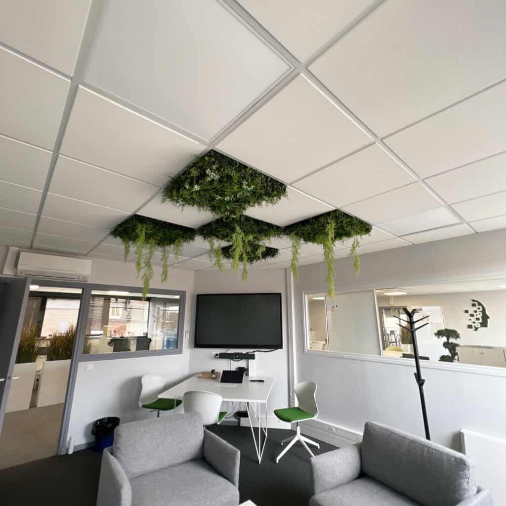 Plafond végétal