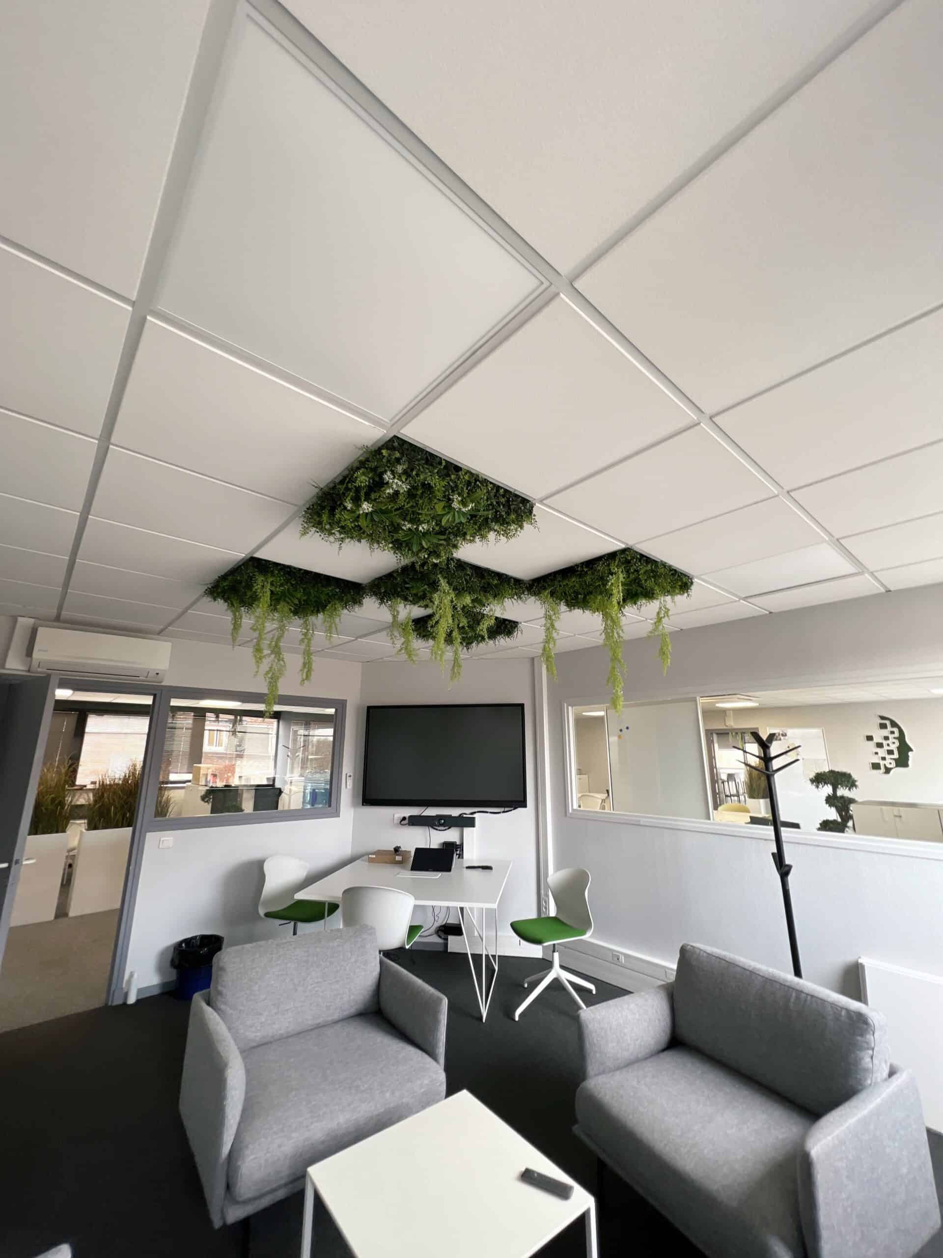 Plafond végétal